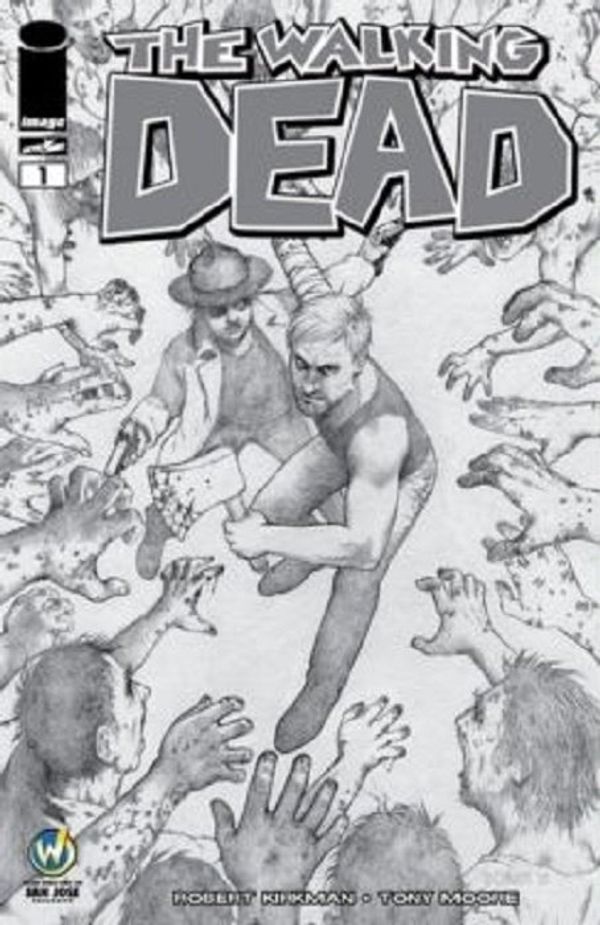 The Walking Dead #1 (Wizard World San Jose Sketch Variant)