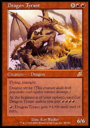 Dragon Tyrant (Scourge) Trading Card