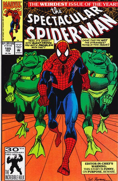 Spectacular Spider-Man #185 Comic