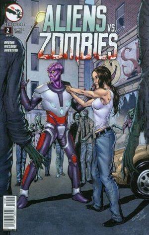 Aliens Vs Zombies #2 (D Cover Eric J)
