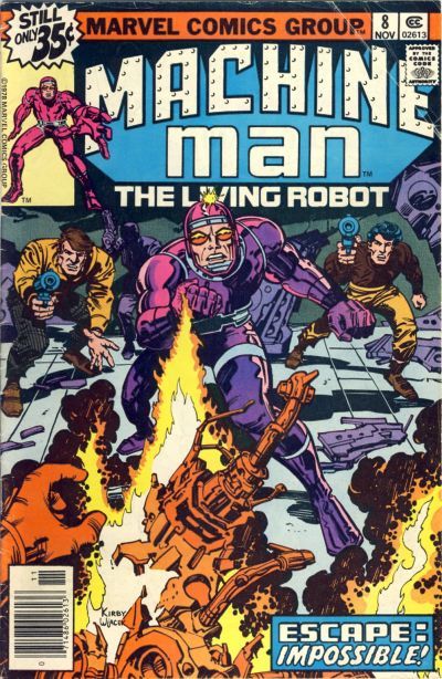 Machine Man #8 Comic