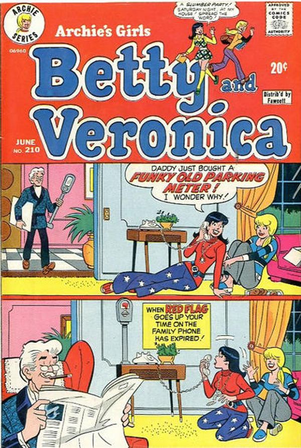 Archie's Girls Betty and Veronica #210