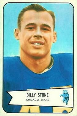 Billy Stone 1954 Bowman #106 Sports Card