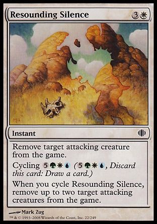 Resounding Silence (Shards of Alara) Trading Card