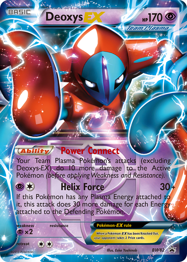 Deoxys EX (BW82) - BW Black Star Promos Pokémon Card