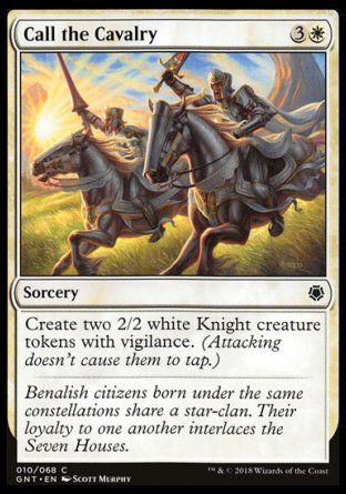 Call the Cavalry (Game Night) Trading Card