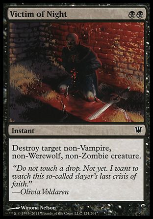 Victim of Night (Innistrad) Trading Card