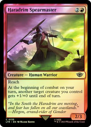 Haradrim Spearmaster (The Lord of the Rings - Foil)