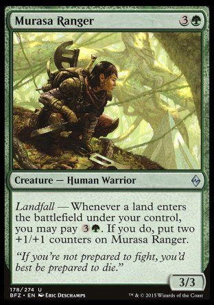 Murasa Ranger (Battle for Zendikar) Trading Card