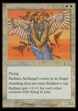 Radiant, Archangel (Urza's Legacy)