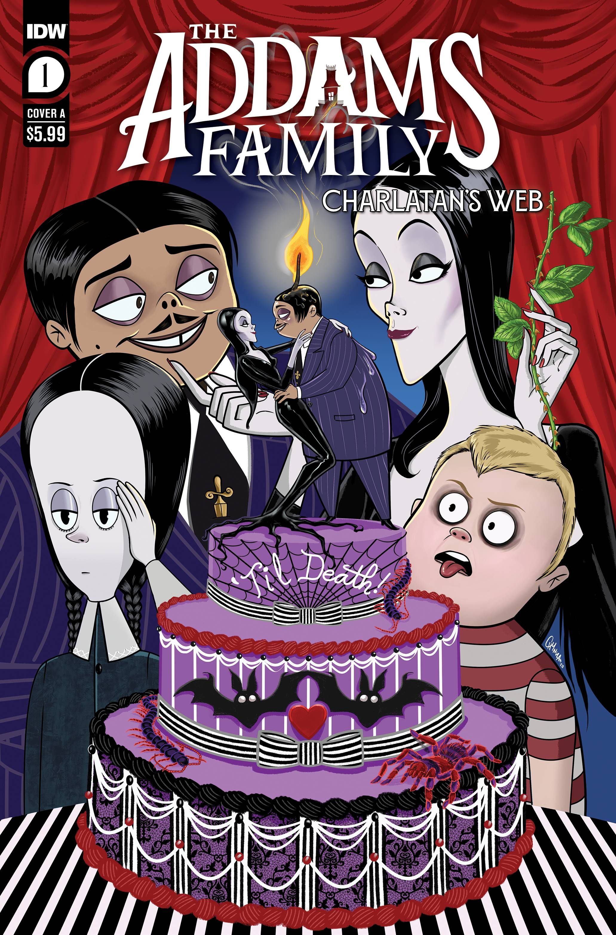 Addams Family: Charlatan's Web #1 Comic
