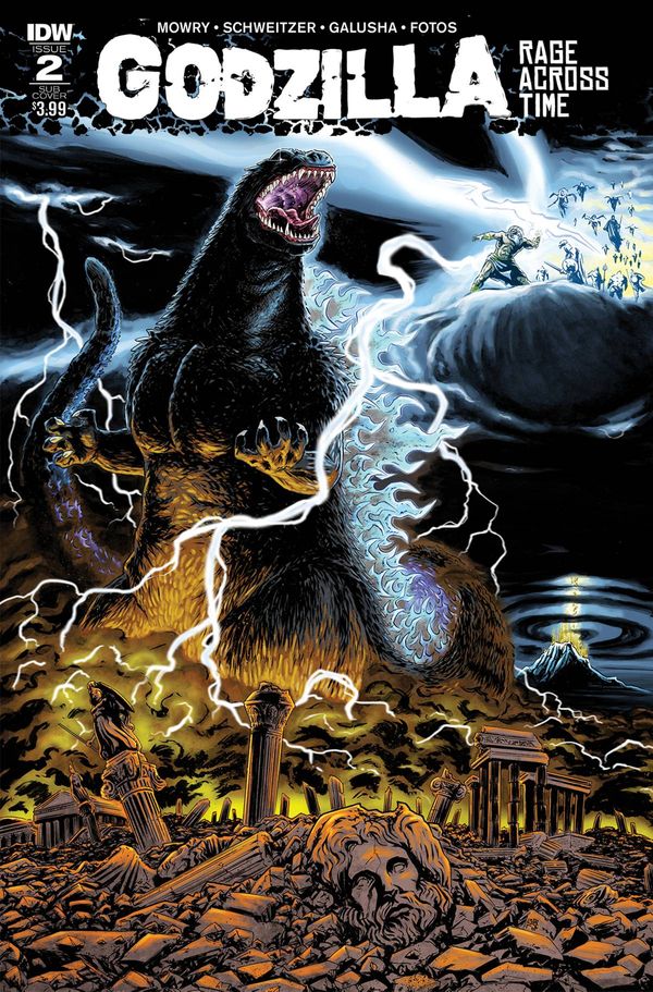 Godzilla Rage Across Time #2 (Subscription Variant)