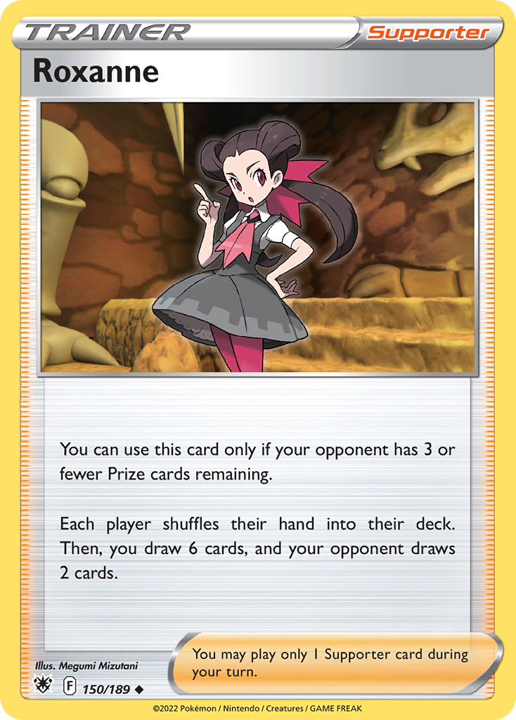 Roxanne (Trainer: Supporter) (150/189) - Astral Radiance Pokémon Card