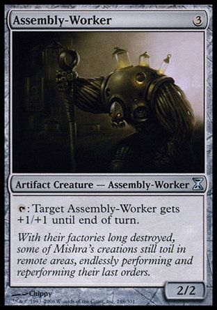 Assembly-Worker (Time Spiral) Trading Card