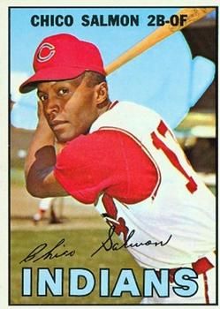 Chico Salmon 1967 Topps #43 Sports Card