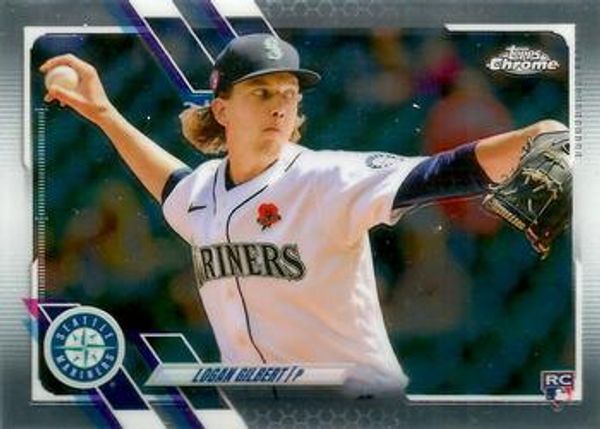 Logan Gilbert 2021 Topps Chrome Update Baseball #USC70