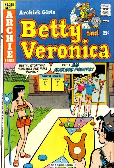 Archie's Girls Betty and Veronica #225 Comic