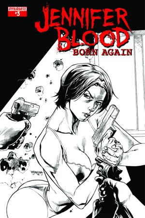 Jennifer Blood Born Again #3 (10 Copy Segovia B&amp;w Incv)