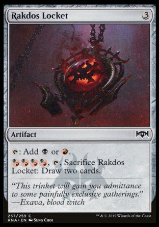 Rakdos Locket (Ravnica Allegiance) Trading Card