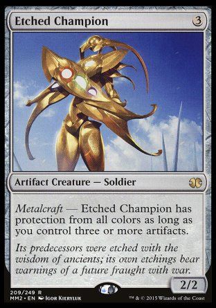 Etched Champion (Modern Masters 2015) Trading Card