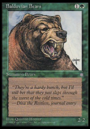 Balduvian Bears (Ice Age) Trading Card