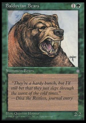 Balduvian Bears (Ice Age)