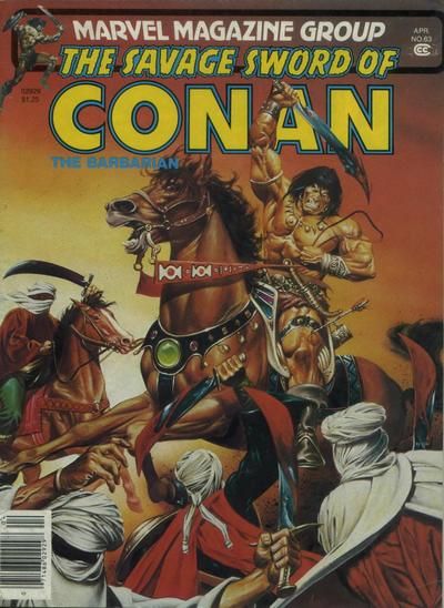 The Savage Sword of Conan #63 Comic
