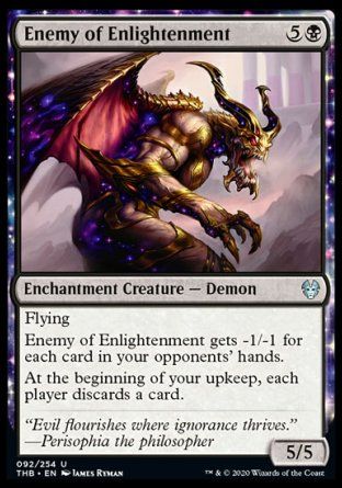 Enemy of Enlightenment (Theros Beyond Death) Trading Card