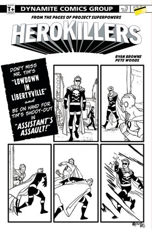 Project Superpowers Hero Killers #3 (Cover D 15 Copy Cover)