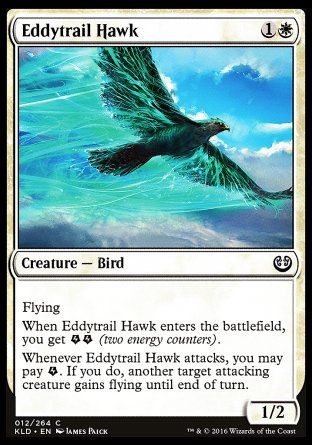 Eddytrail Hawk (Kaladesh) Trading Card