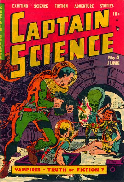 Captain Science #4 Comic