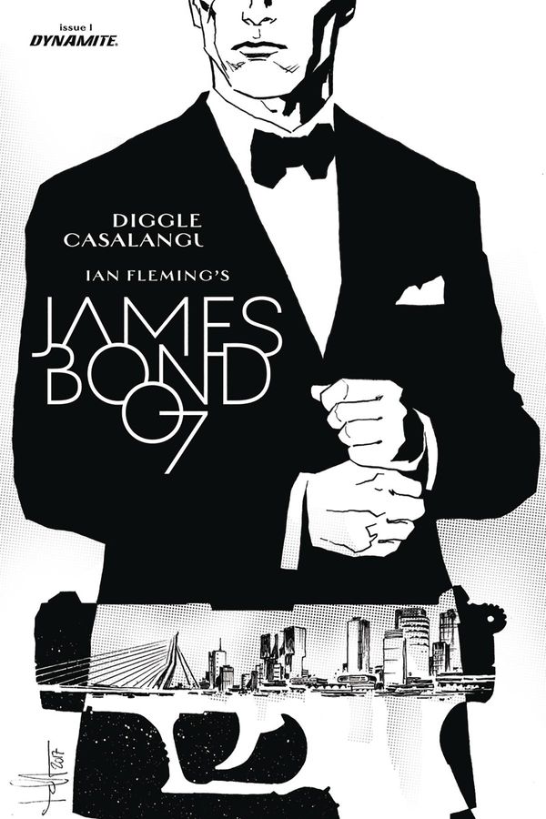James Bond: Kill Chain #1 (Cover E 20 Copy B&w Cover)