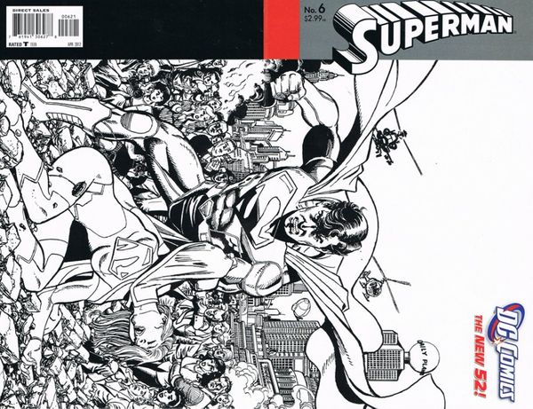 Superman #6 (Sketch Wraparound Variant)