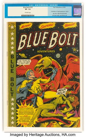 Blue Bolt #105