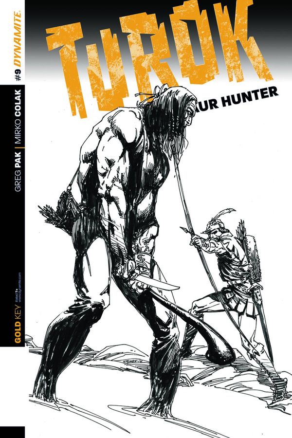 Turok Dinosaur Hunter #9 (10 Copy Sears B&amp;w Incv)