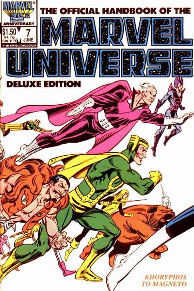 Official Handbook Of The Marvel Universe, The #7 Comic