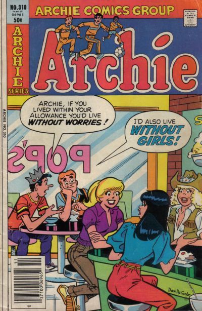 Archie #310 Comic