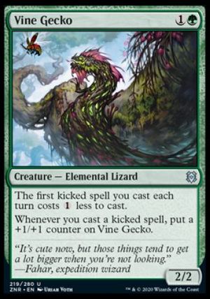 Vine Gecko (Zendikar Rising)