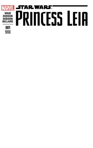 Princess Leia #1 (Blank Variant)