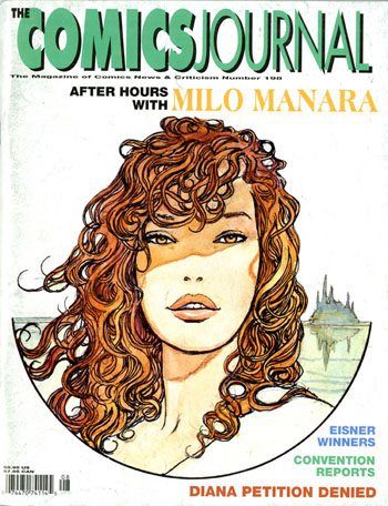 Comics Journal #198 Magazine