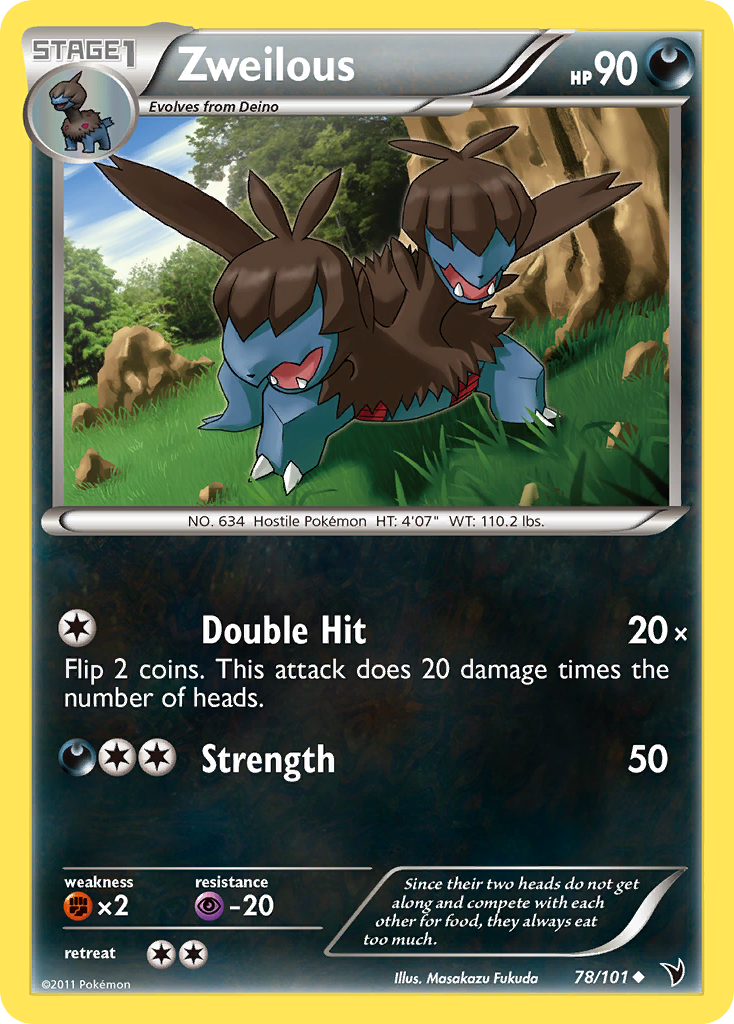 Hydreigon Pokémon Card