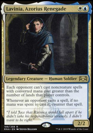 Lavinia, Azorius Renegade (Ravnica Allegiance) Trading Card