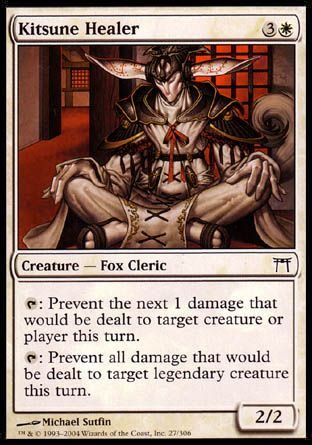 Kitsune Healer (Champions of Kamigawa) Trading Card