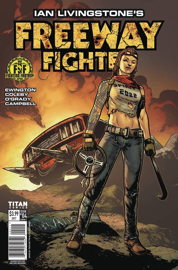 Ian Livingstones Freeway Fighter #4 (Cover C Bettin)