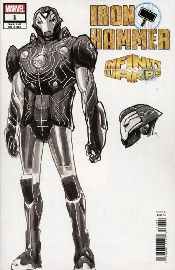 Infinity Wars: Iron Hammer #1 (Ramos Design Variant)