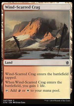 Wind-Scarred Crag (Khans of Tarkir)