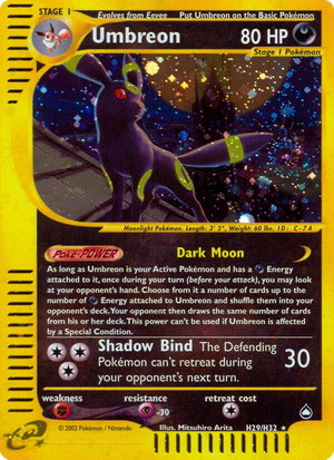 Umbreon (H29) - Aquapolis
