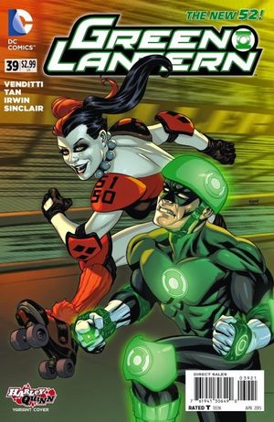 Green Lantern #39 (Harley Quinn Variant Cover)