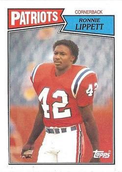 Ronnie Lippett 1987 Topps #109 Sports Card