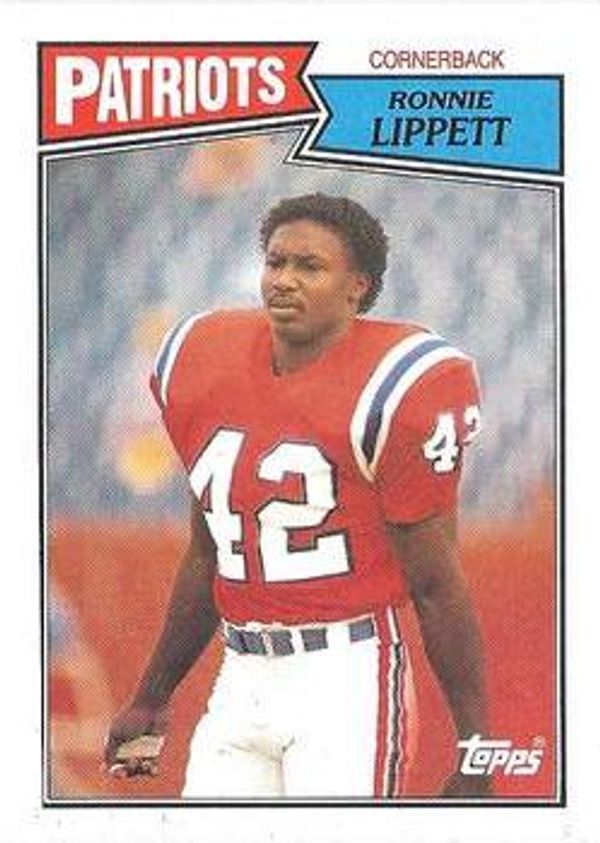 Ronnie Lippett 1987 Topps #109